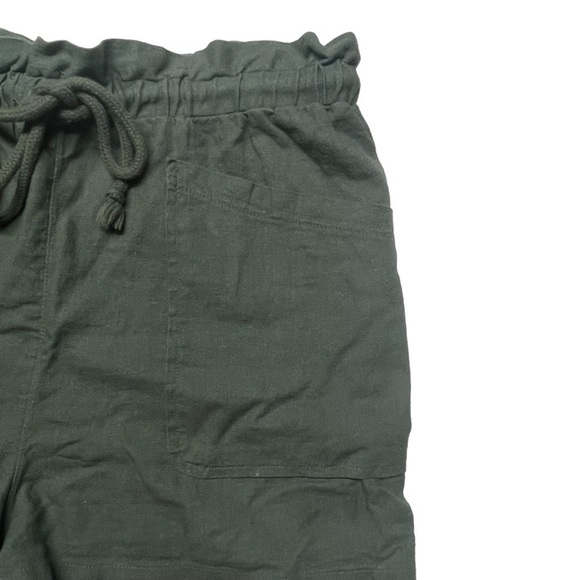 Universal Threads Linen Blend Paperbag Waist Shorts Size Medium - Picture 5 of 10